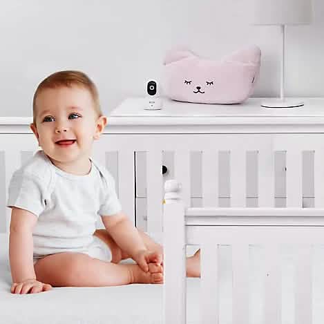 Graco® Baby Monitor with LED Screen in White Cameras & Surveillance - DailySale