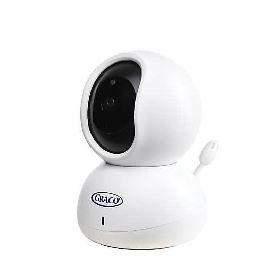Graco® Baby Monitor with LED Screen in White Cameras & Surveillance - DailySale