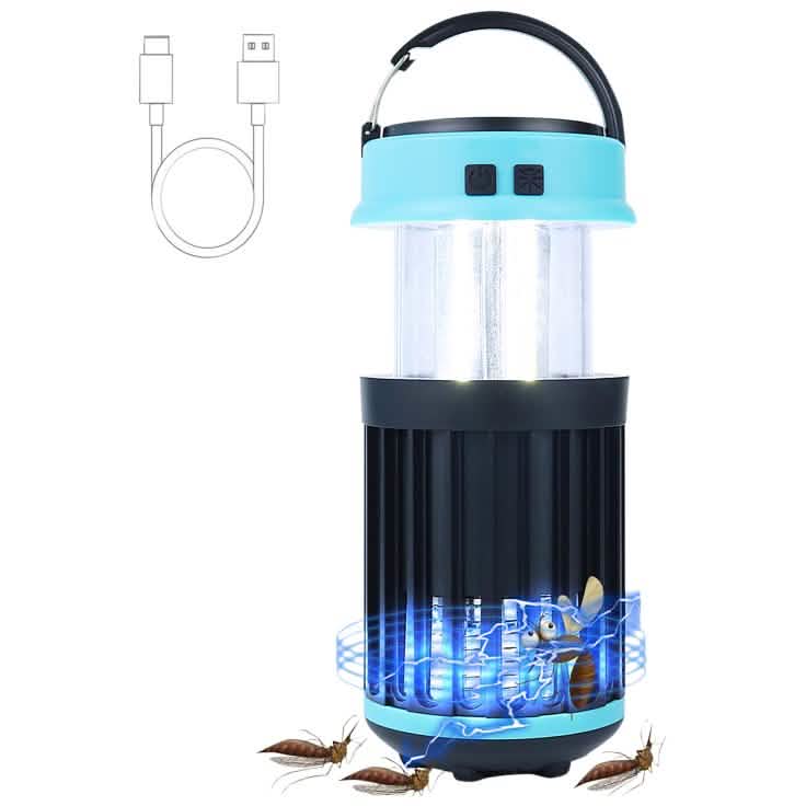 Hakol Outdoor Solar Powered LED Rechargeable Mosquito Zapper Lantern Sports & Outdoors - DailySale
