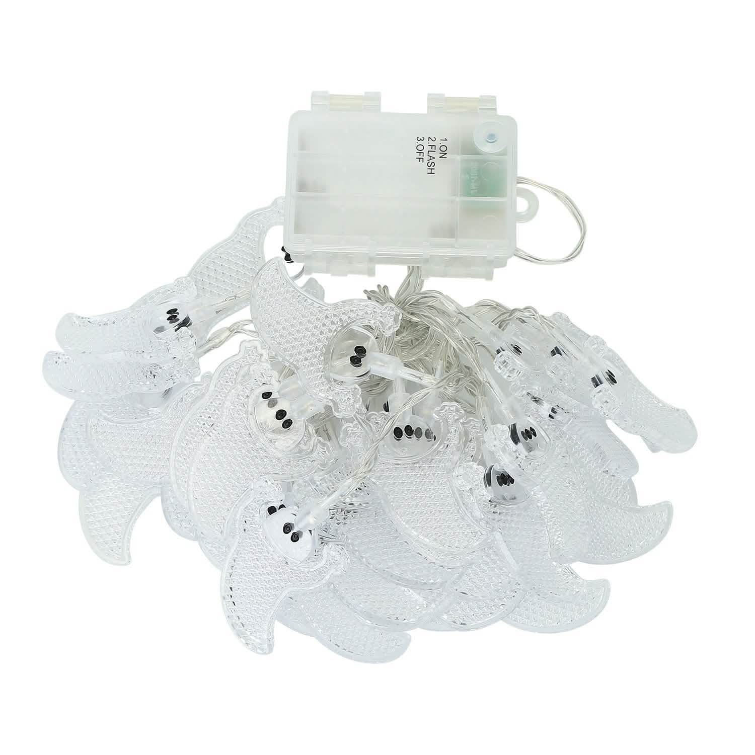 Halloween 30 LED String Lights Indoor Lighting Ghost - DailySale