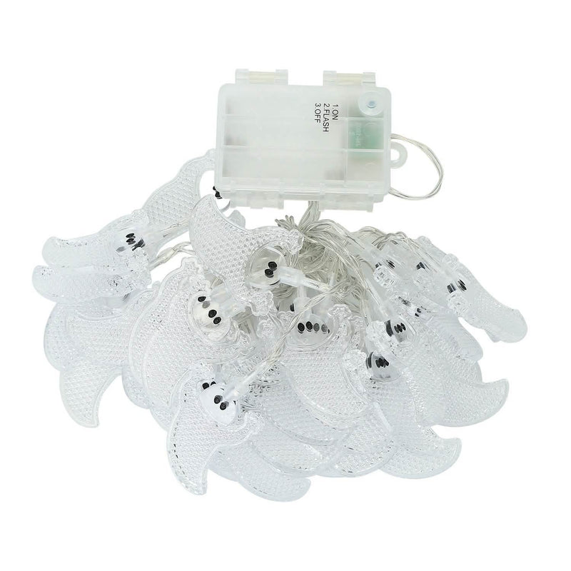 Halloween 30 LED String Lights Indoor Lighting Ghost - DailySale