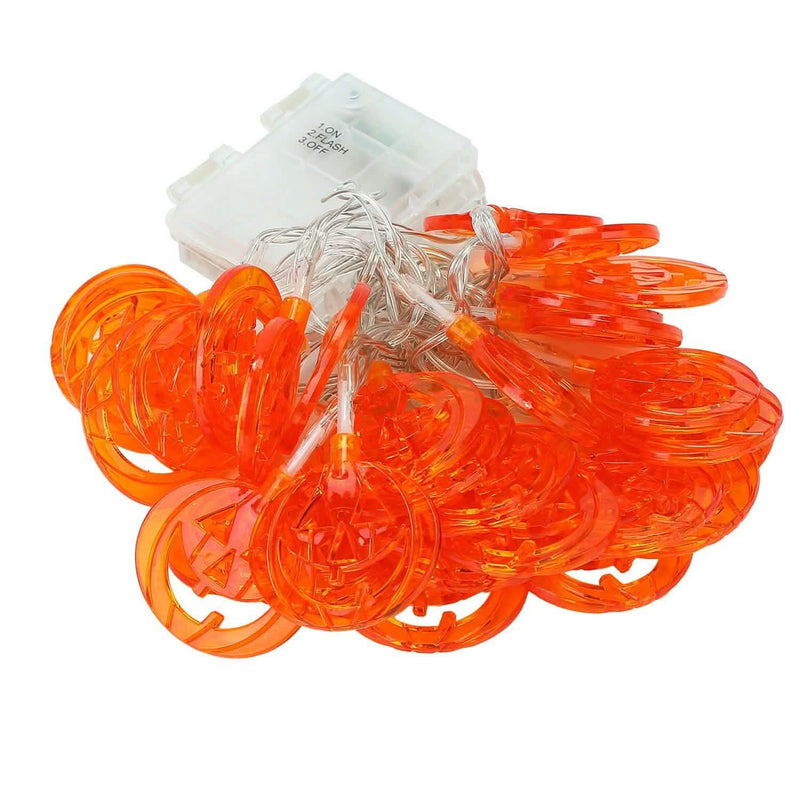 Halloween 30 LED String Lights Indoor Lighting Pumpkin - DailySale