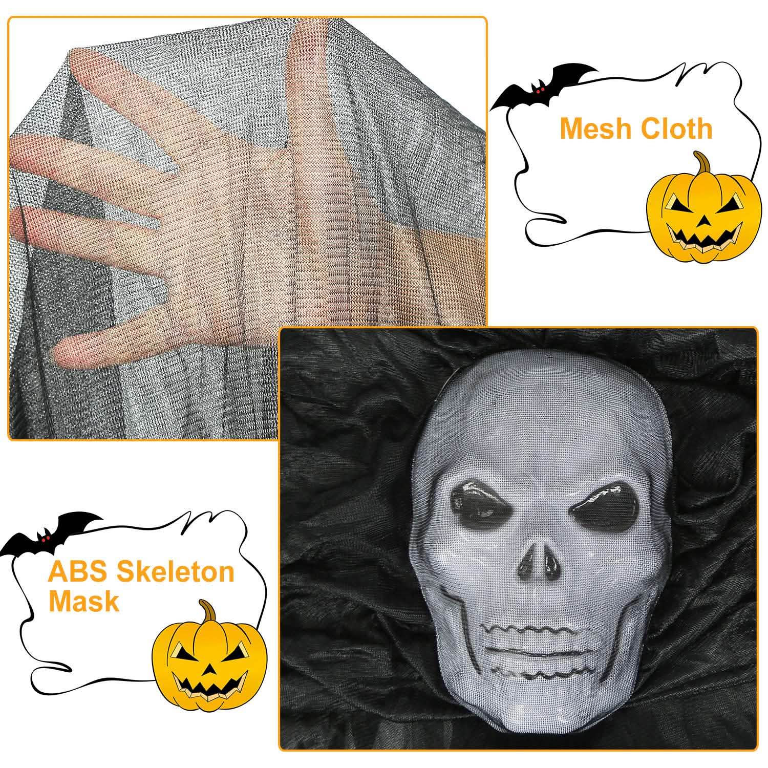 Halloween Hanging Ghost Prop Furniture & Decor - DailySale