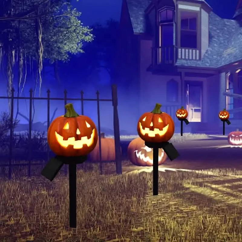 Halloween Jack-o '-lantern Solar Light Holiday Decor & Apparel - DailySale