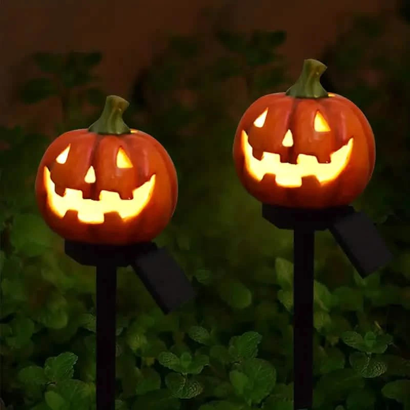 Halloween Jack-o '-lantern Solar Light Holiday Decor & Apparel - DailySale