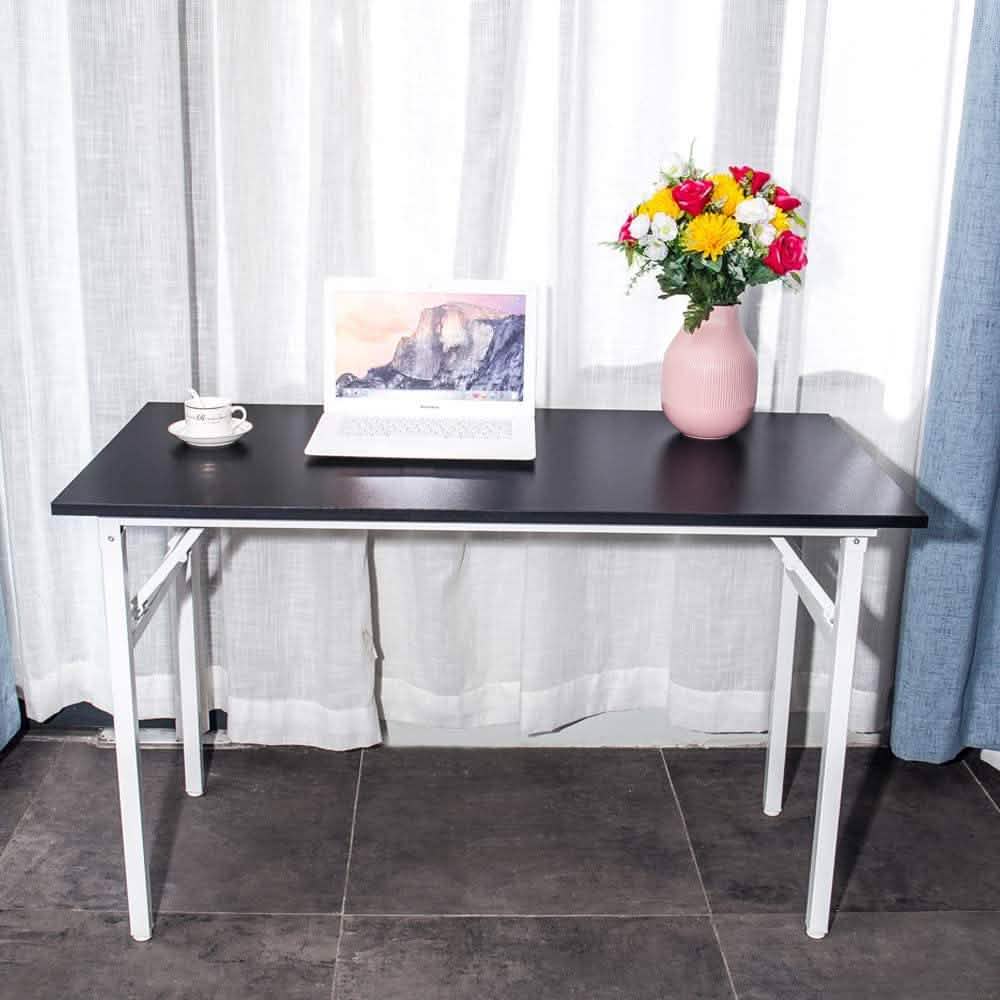 Halter Folding Table Computer Desk Computer Accessories - DailySale