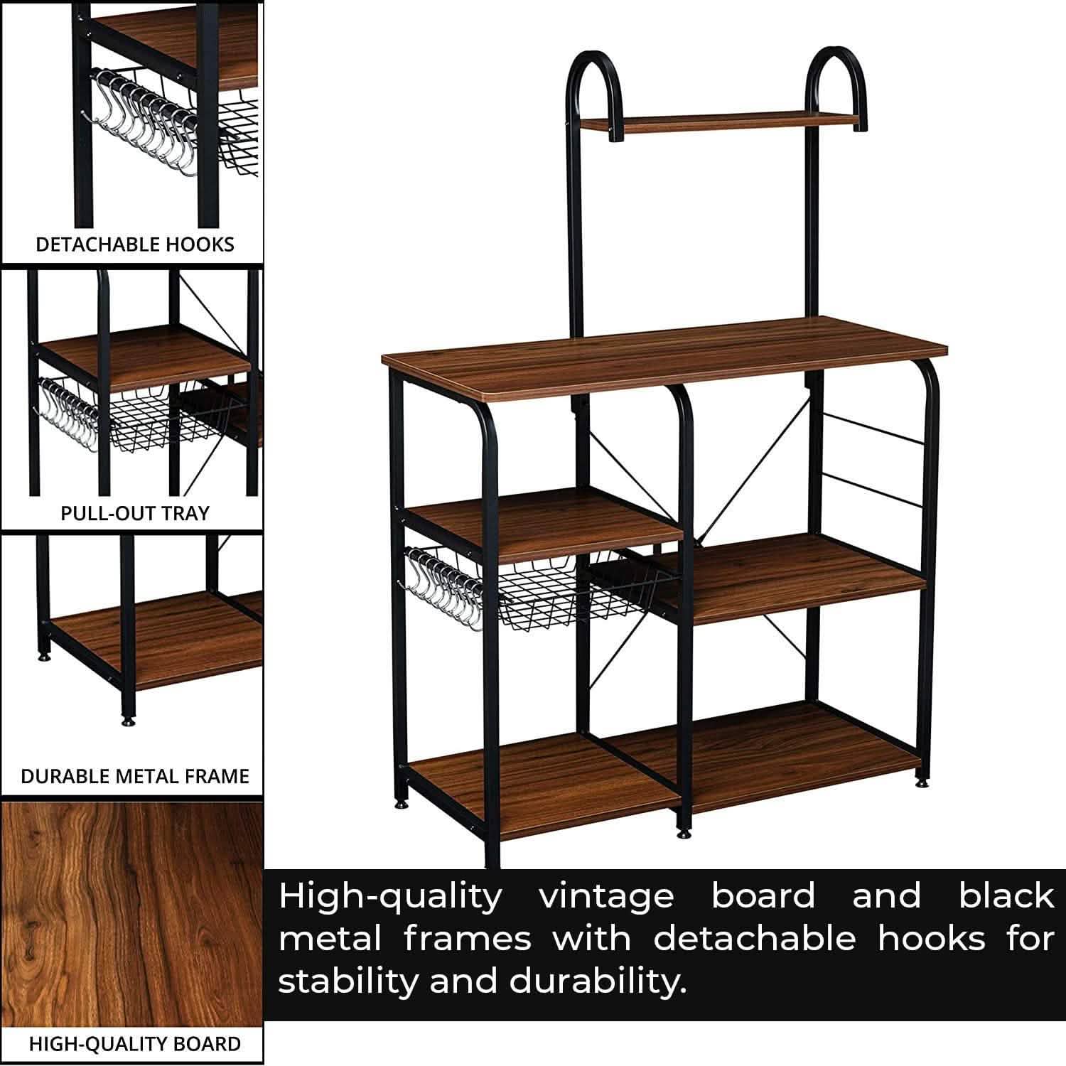 Halter Kitchen Baker's Rack Kitchen Storage - DailySale