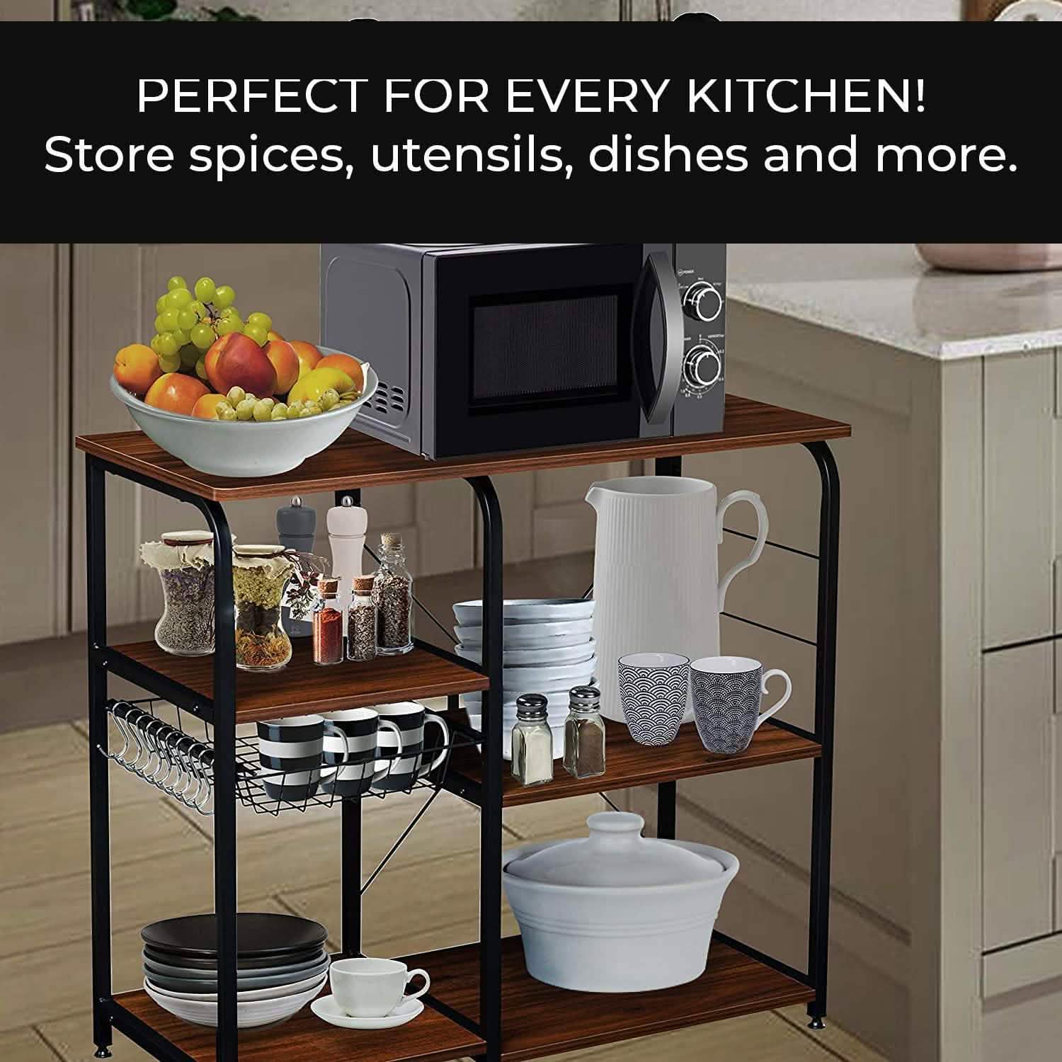 Halter Kitchen Baker's Rack Kitchen Storage - DailySale