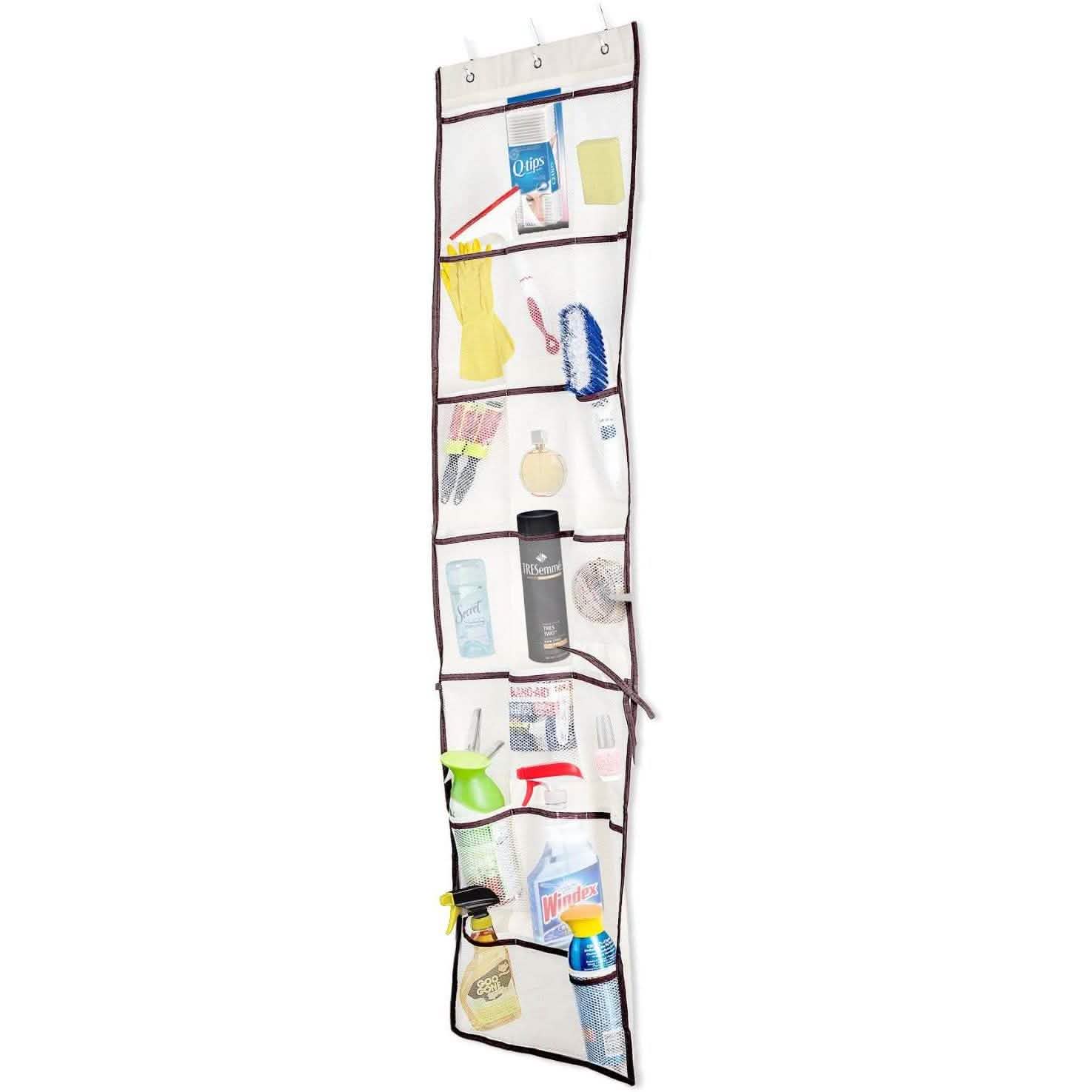 Halter Over the Door 42 Pocket Organizer Multi-Purpose Teenage Storage Solution Closet & Storage - DailySale