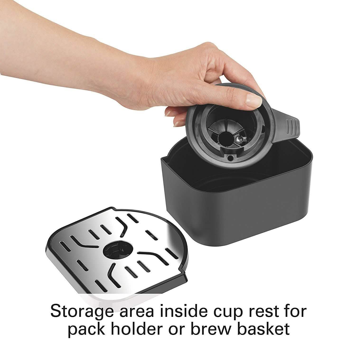 Hamilton Beach 49976 FlexBrew 2-Way Brewer Programmable Coffee Maker Kitchen Essentials - DailySale