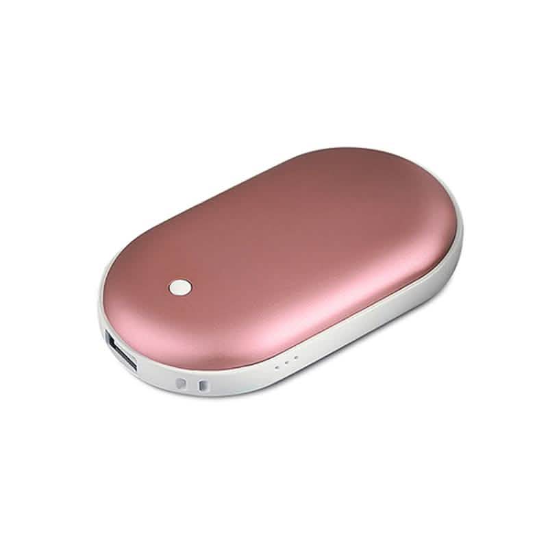 Hand Warmer with Mobile Power Bank Mobile Accessories Rose Gold - DailySale