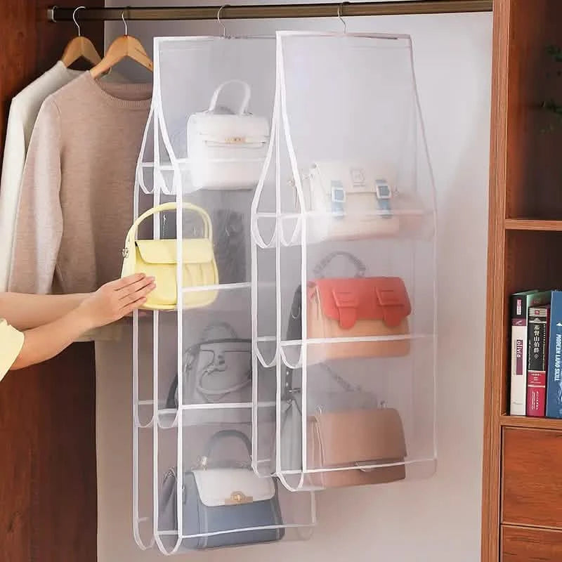 Handbag Hanging Organizer Hanging Bag Closet & Storage - DailySale