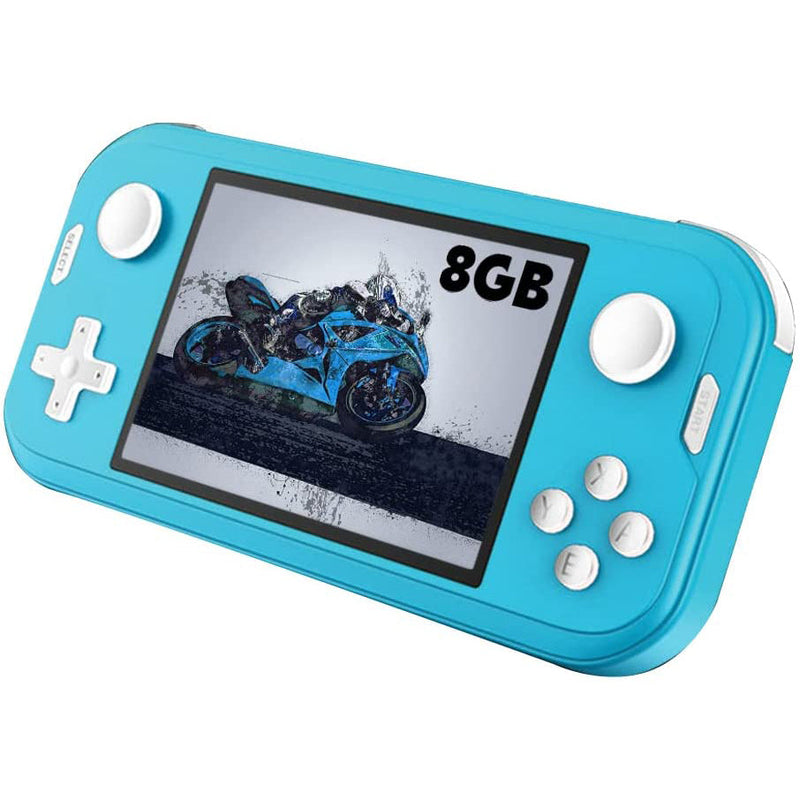 Handheld Game Console 3.5inch Mini Retro Gaming Player Toys & Games Turquoise - DailySale