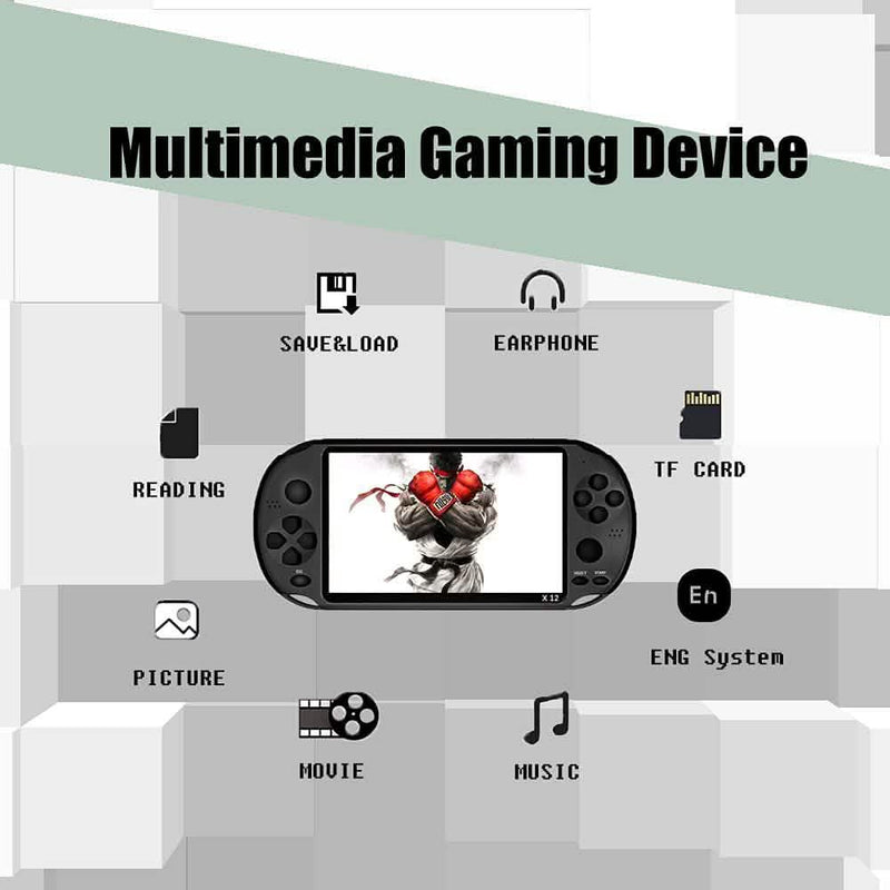 Handheld Game Console for Kids/Adults X12 Pro Video Games & Consoles - DailySale