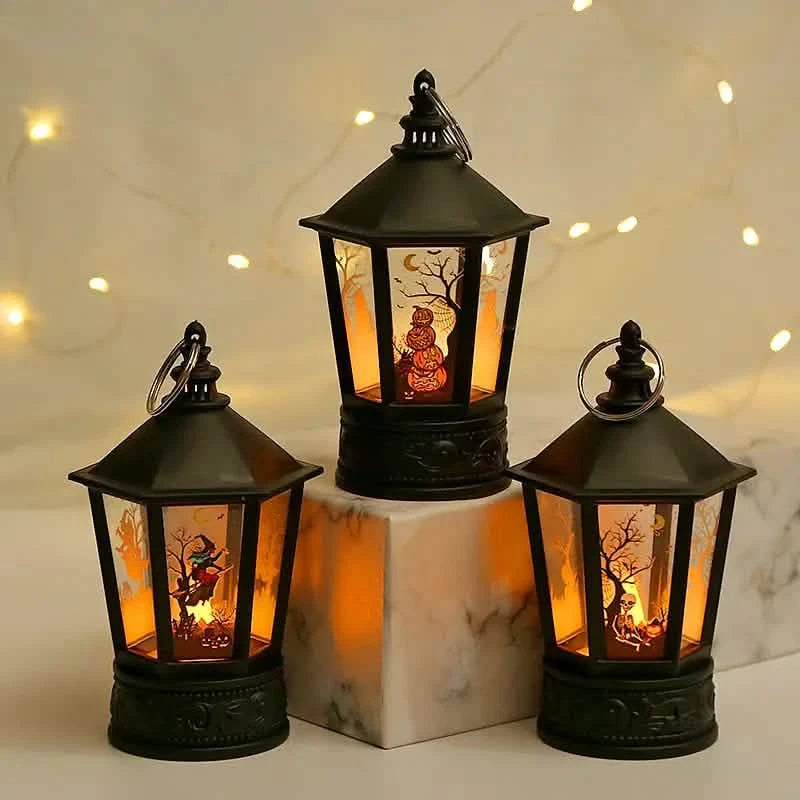 Handheld LED Candle Wind Light for Halloween Decorations and Parties Holiday Decor & Apparel - DailySale