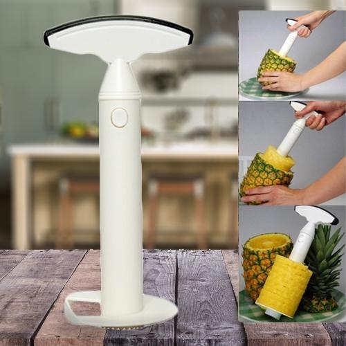 How to Use a Vacu Vin Pineapple Slicer - Video