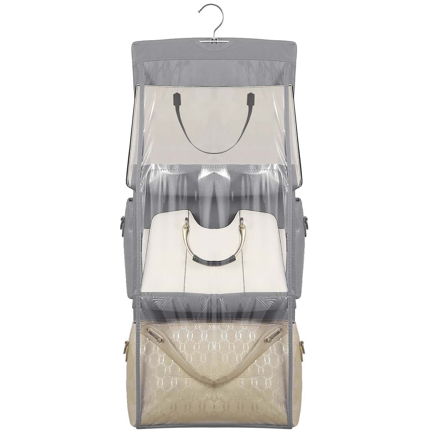 Hanging HandBag Organizer with 6 Pockets Closet Purse Storage Closet & Storage - DailySale