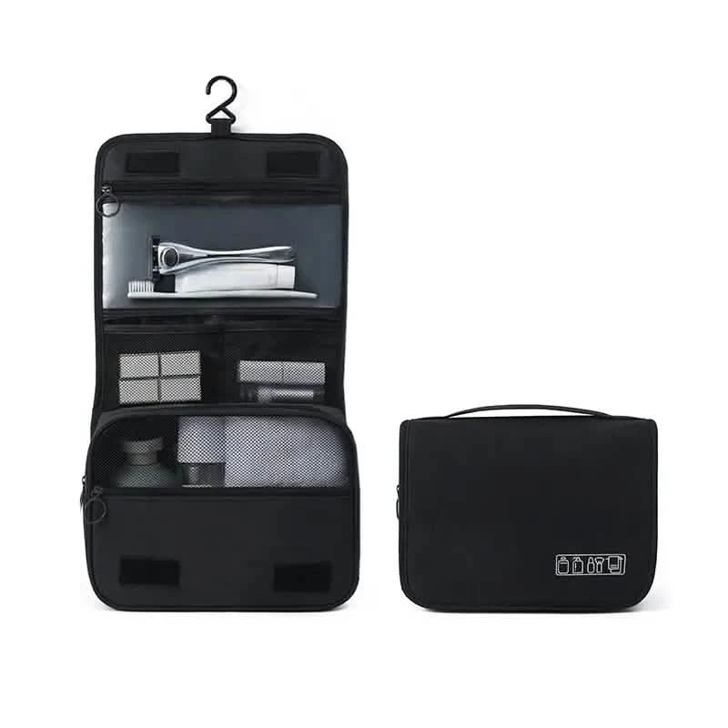 Hanging Toiletry Large Capacity Storage Bag Bags & Travel Black - DailySale