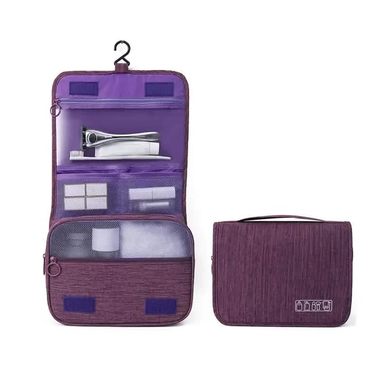 Hanging Toiletry Large Capacity Storage Bag Bags & Travel Purple - DailySale