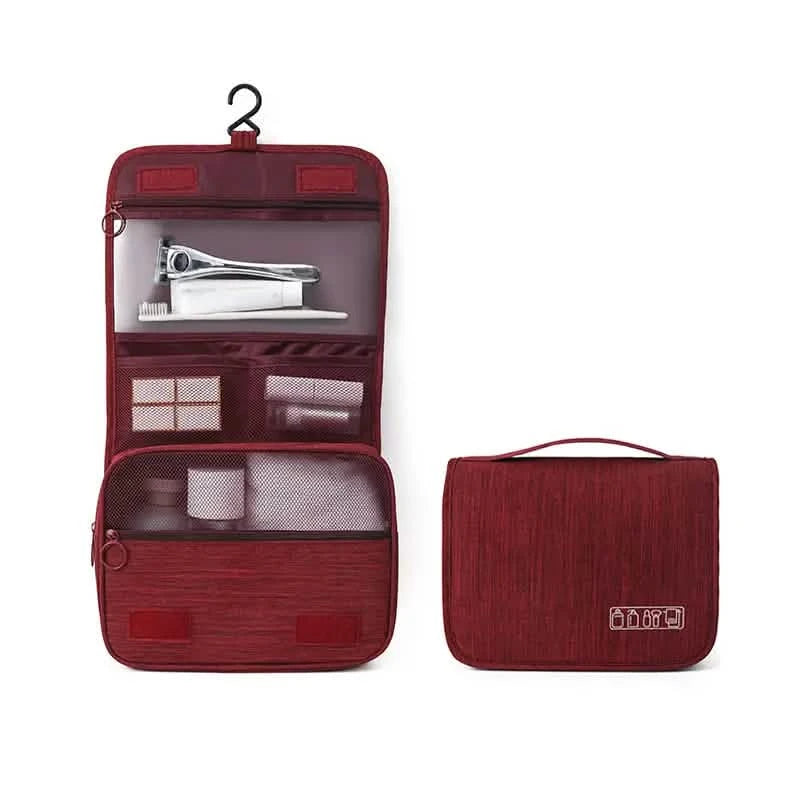 Hanging Toiletry Large Capacity Storage Bag Bags & Travel Red - DailySale