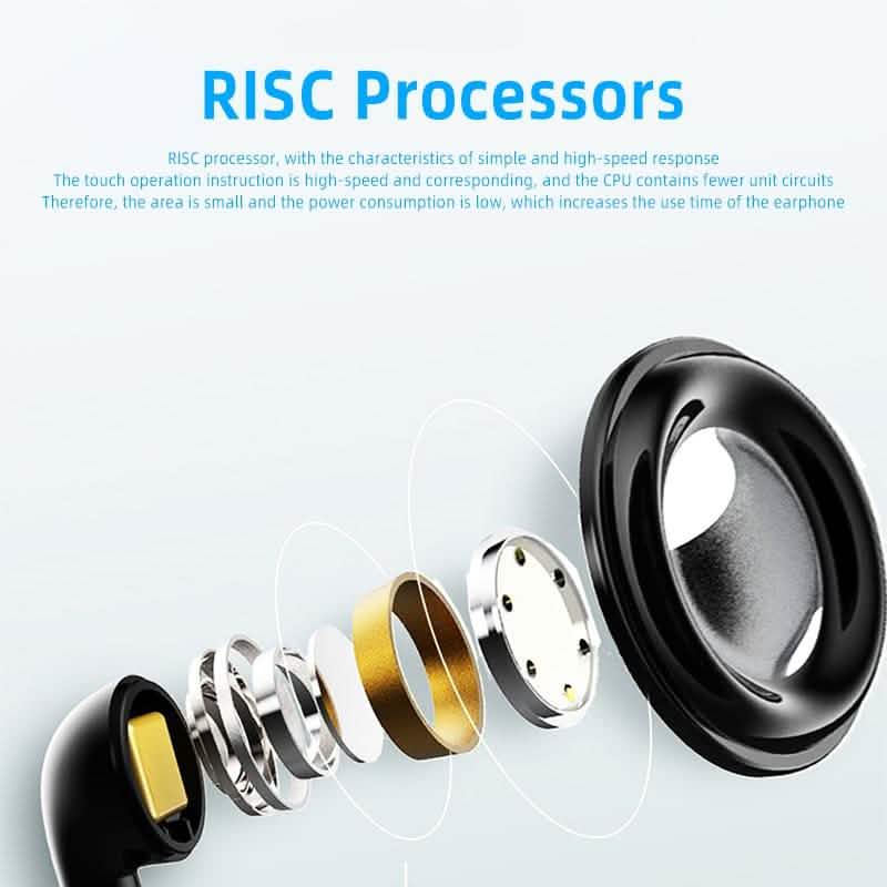 Hantoper Bluetooth Earphones TWS 5.0 Wireless Earbuds Headphones & Speakers - DailySale