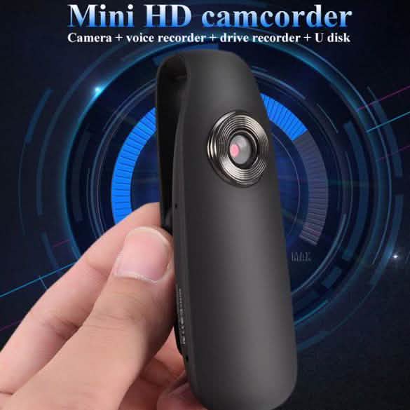 HD 1080P 130 Mini Camcorder Dash Cam Police Body Motorcycle Bike Motion Camera Cameras & Drones - DailySale
