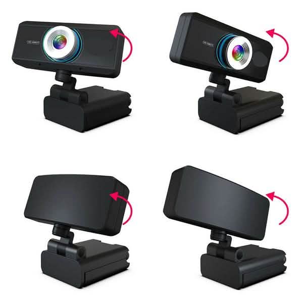 HD 1080P Desktop PC Video Calling Webcam with Microphone Computer Accessories - DailySale