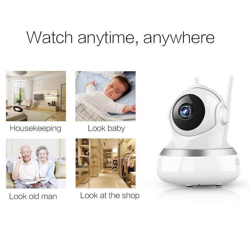 HD 1080P WiFi Smart IP Camera Wireless Webcam Home Security Network Camera, TV & Video - DailySale