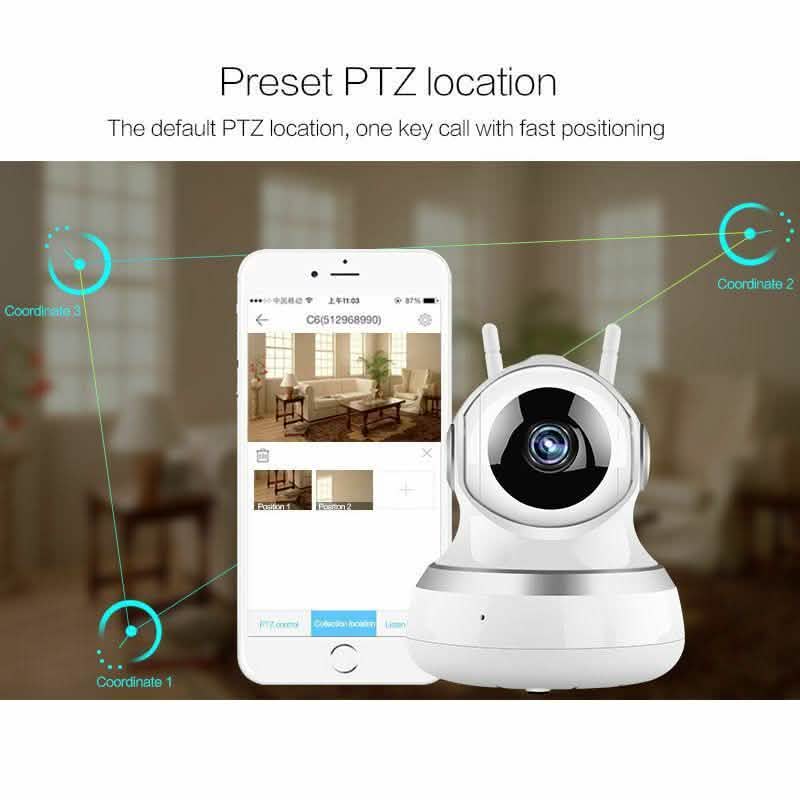 HD 1080P WiFi Smart IP Camera Wireless Webcam Home Security Network Camera, TV & Video - DailySale