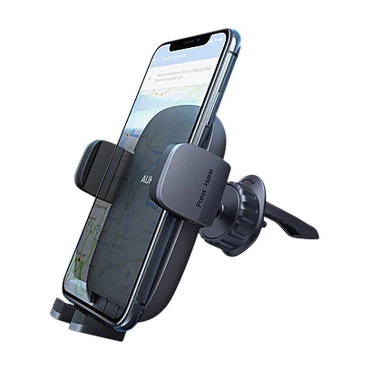 HD-C58 Car Phone Holder with Stronger Vent Clip Hands, Aura Black Automotive - DailySale