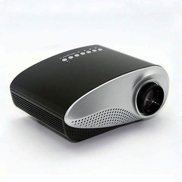 HD LED Projector Mini 3D Home Theater Cinema TV & Video Black - DailySale