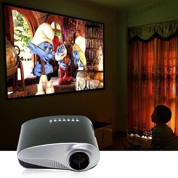 HD LED Projector Mini 3D Home Theater Cinema TV & Video - DailySale