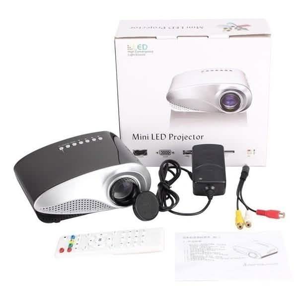 HD LED Projector Mini 3D Home Theater Cinema TV & Video - DailySale