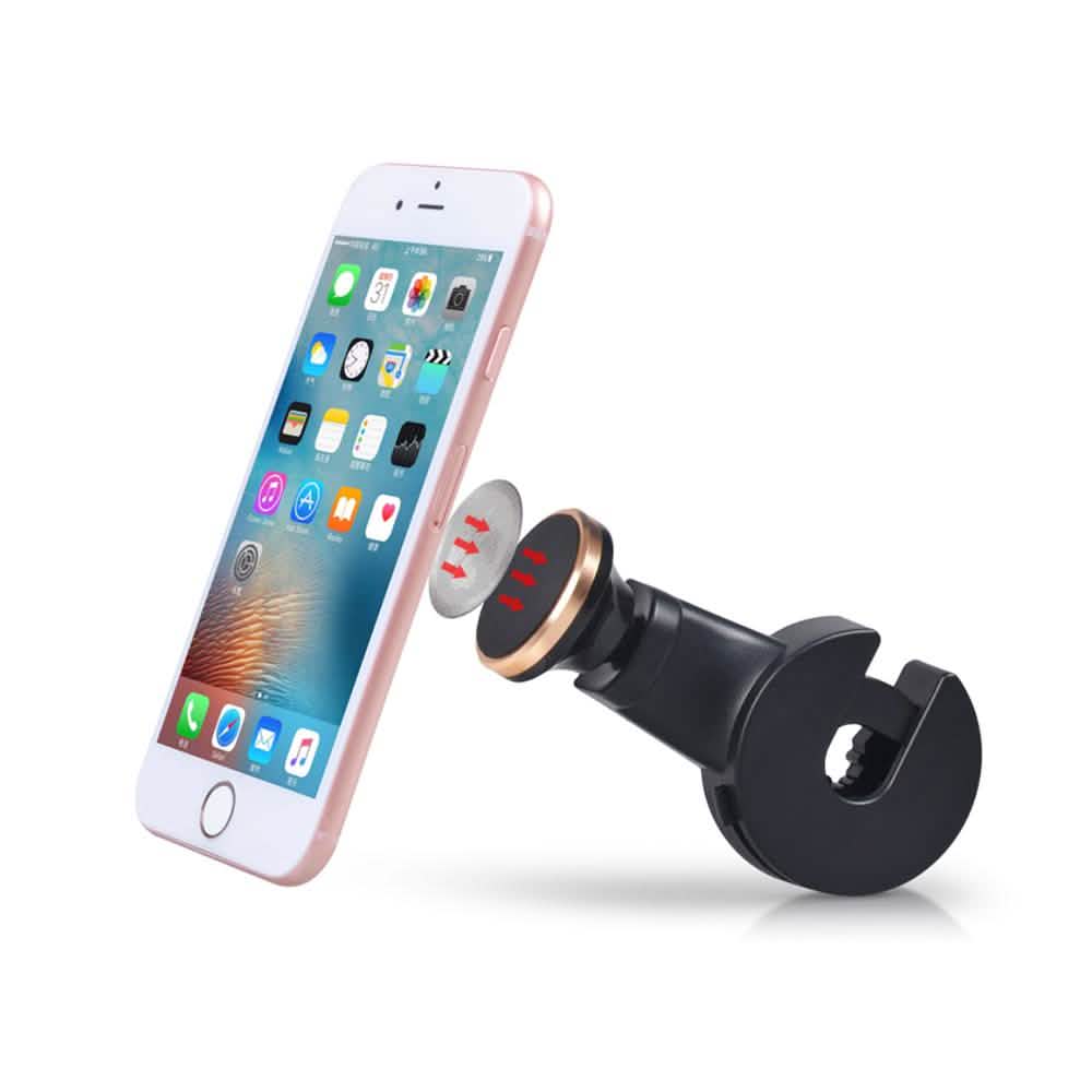 Headrest Back Seat Magnetic Phone Holder Automotive Gold - DailySale