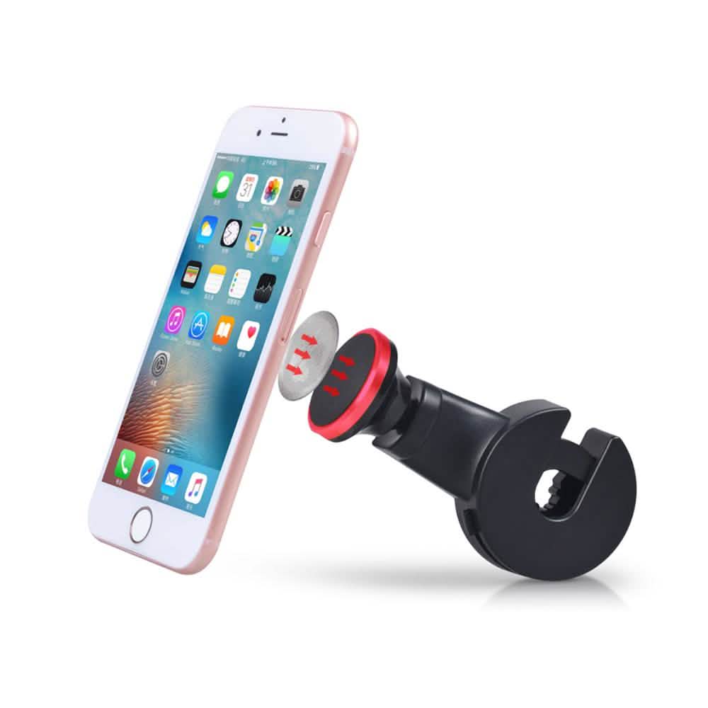 Headrest Back Seat Magnetic Phone Holder Automotive Red - DailySale