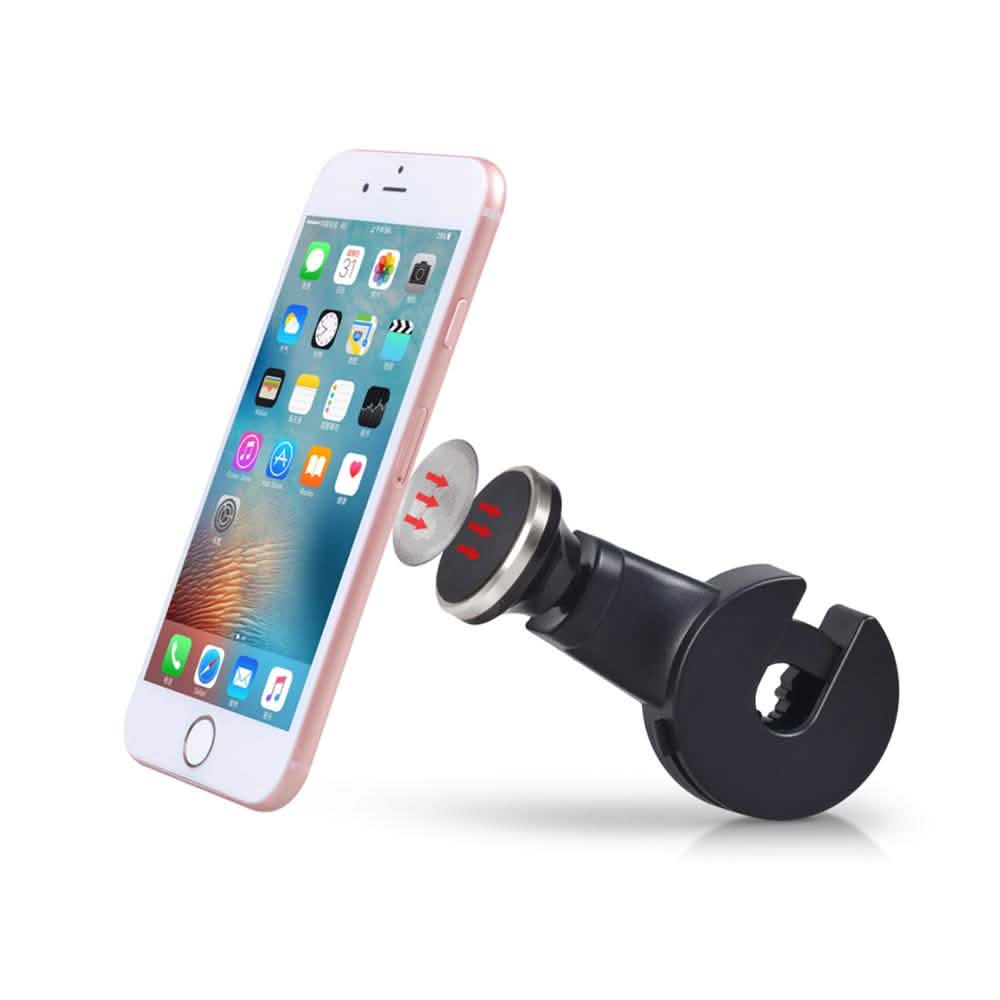 Headrest Back Seat Magnetic Phone Holder Automotive Silver - DailySale