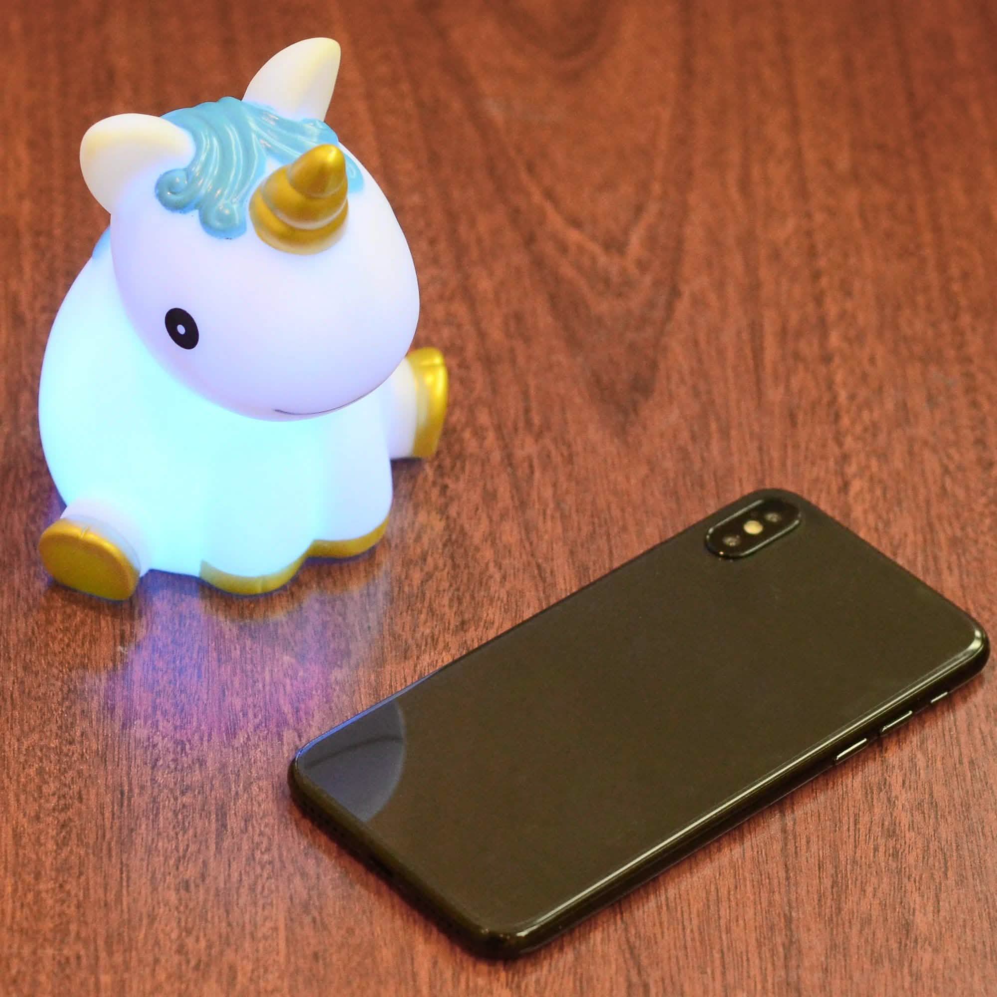 Hearth & Haven Multi Color Unicorn Night Light Lighting & Decor - DailySale