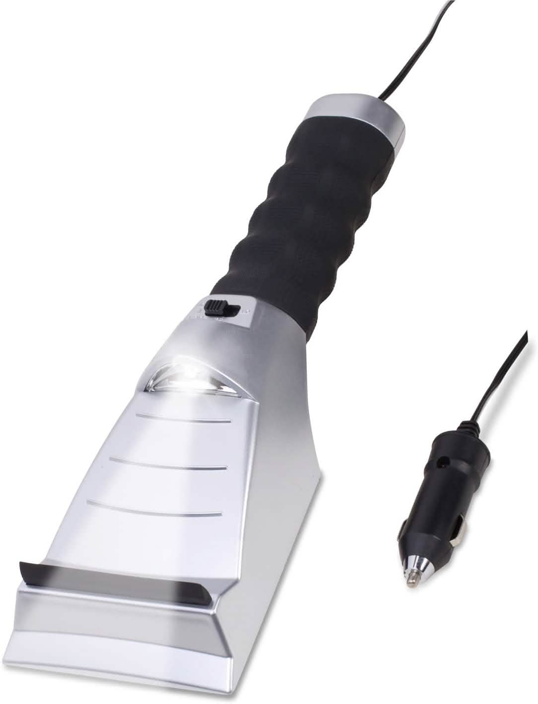 Heated Ice Scraper with Built-in Flashlight Automotive - DailySale
