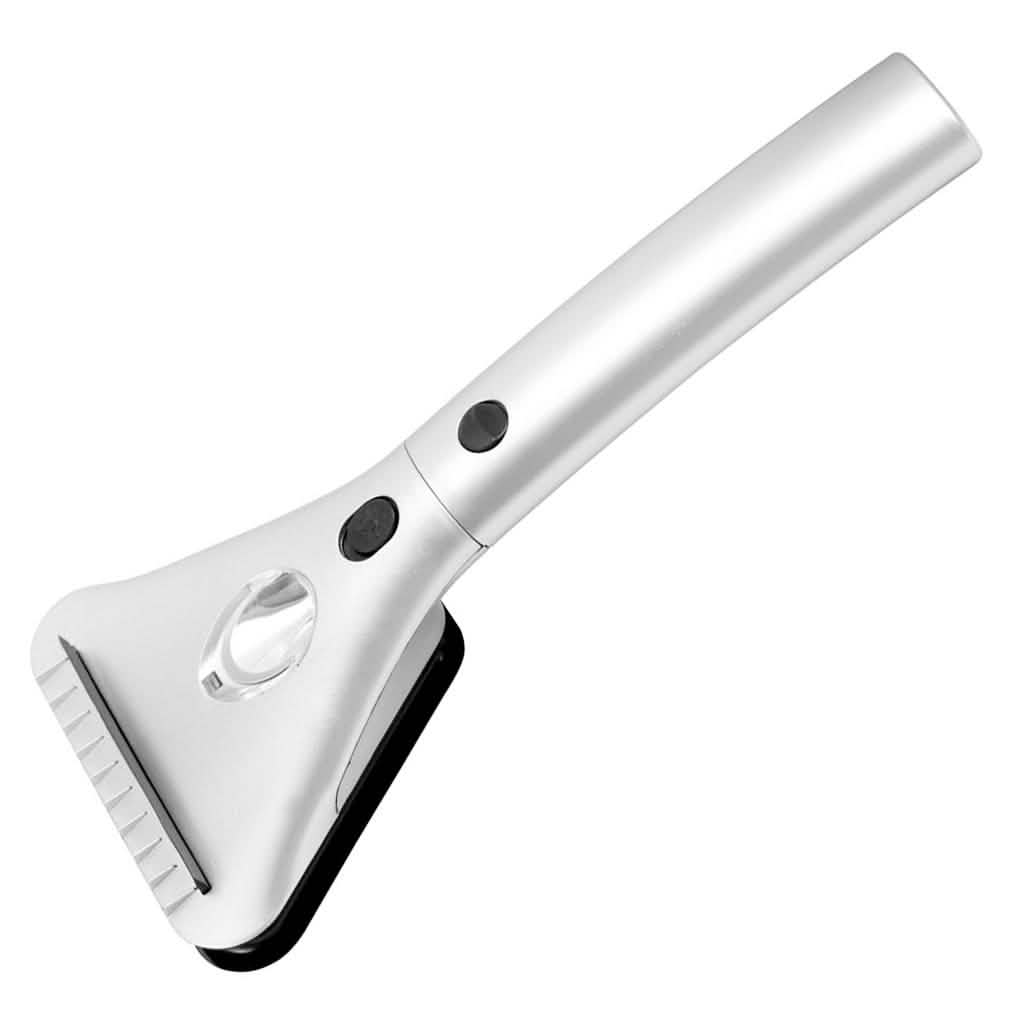 Heated Ice Scraper with Built-In Wide-Beam LED Light Auto Accessories - DailySale