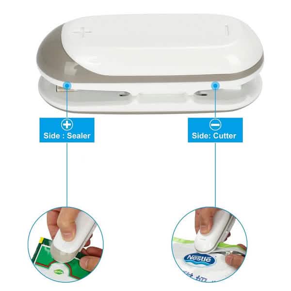 Heated Vacuum Chip Bag Sealer Kitchen Storage - DailySale