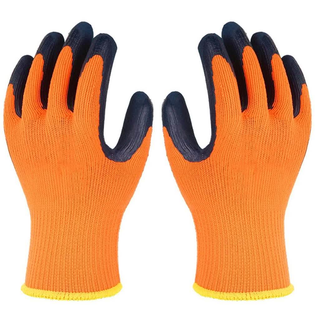 Heavy-Duty High-Visibility Cold-Weather Work Gloves Sports & Outdoors - DailySale
