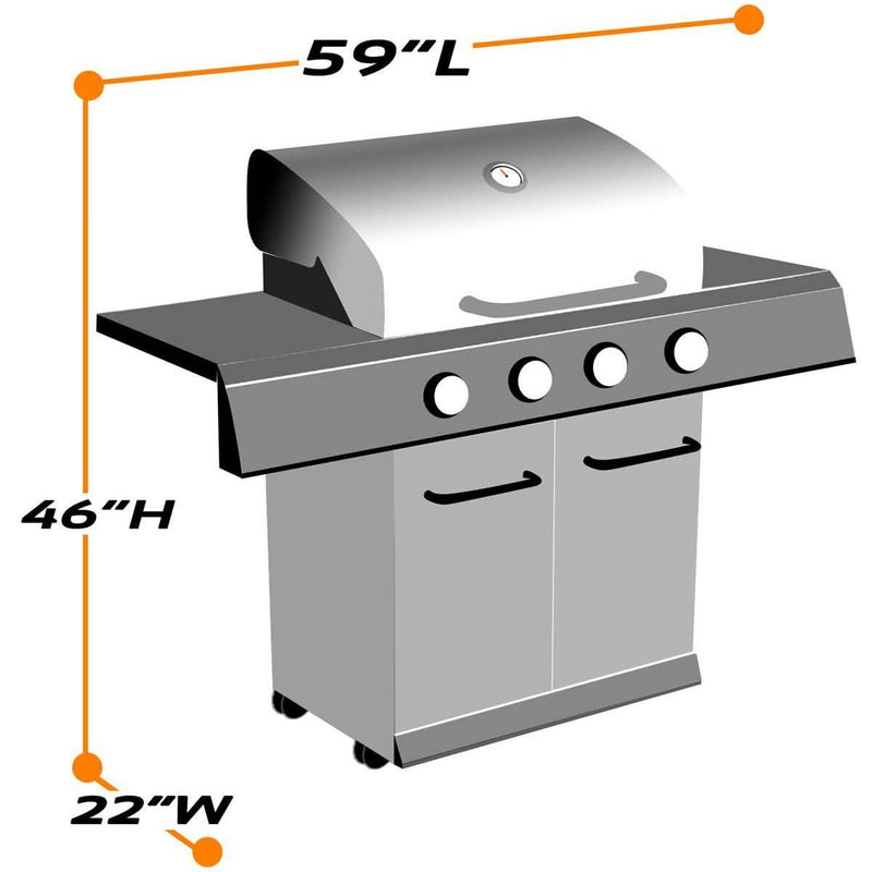 Heavy Duty Waterproof BBQ Gas Grill Cover Garden & Patio - DailySale