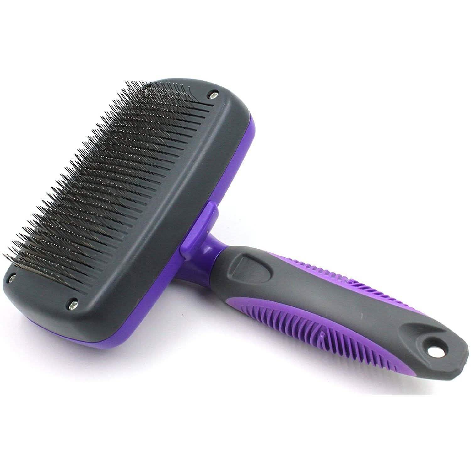 Hertzko Self Cleaning Slicker Brush Pet Supplies - DailySale