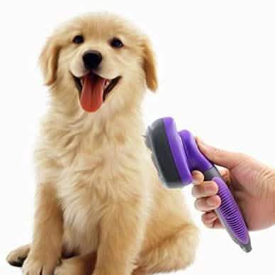 Hertzko Self Cleaning Slicker Brush Pet Supplies - DailySale