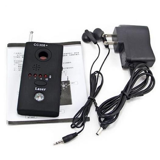 Hidden Camera GSM Audio Bug Detector Anti Spy Finder GPS Signal Lens RF Tracker Cameras & Drones - DailySale