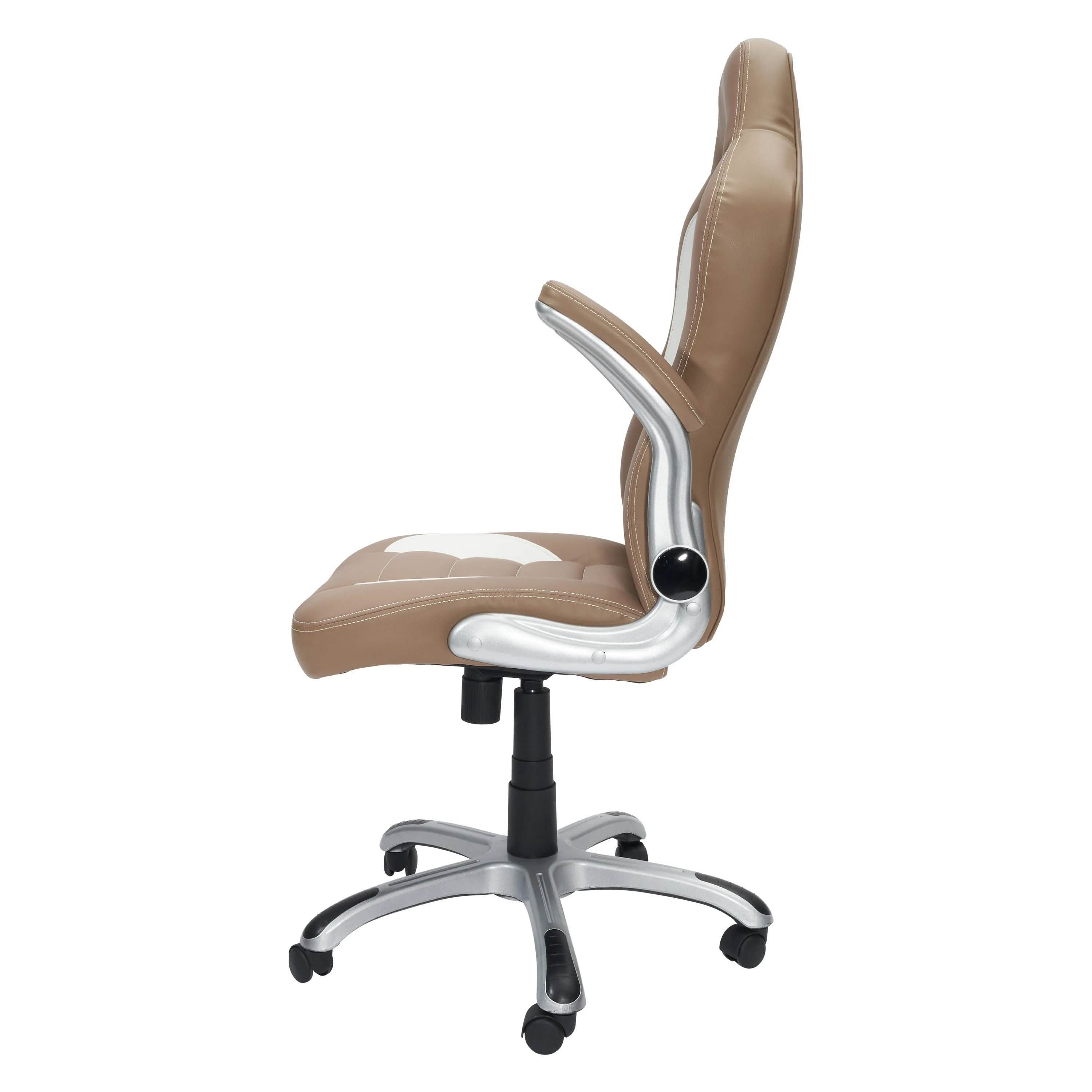 High Back Executive Sport Race Office Chair With Flip-up Arms Everything Else - DailySale