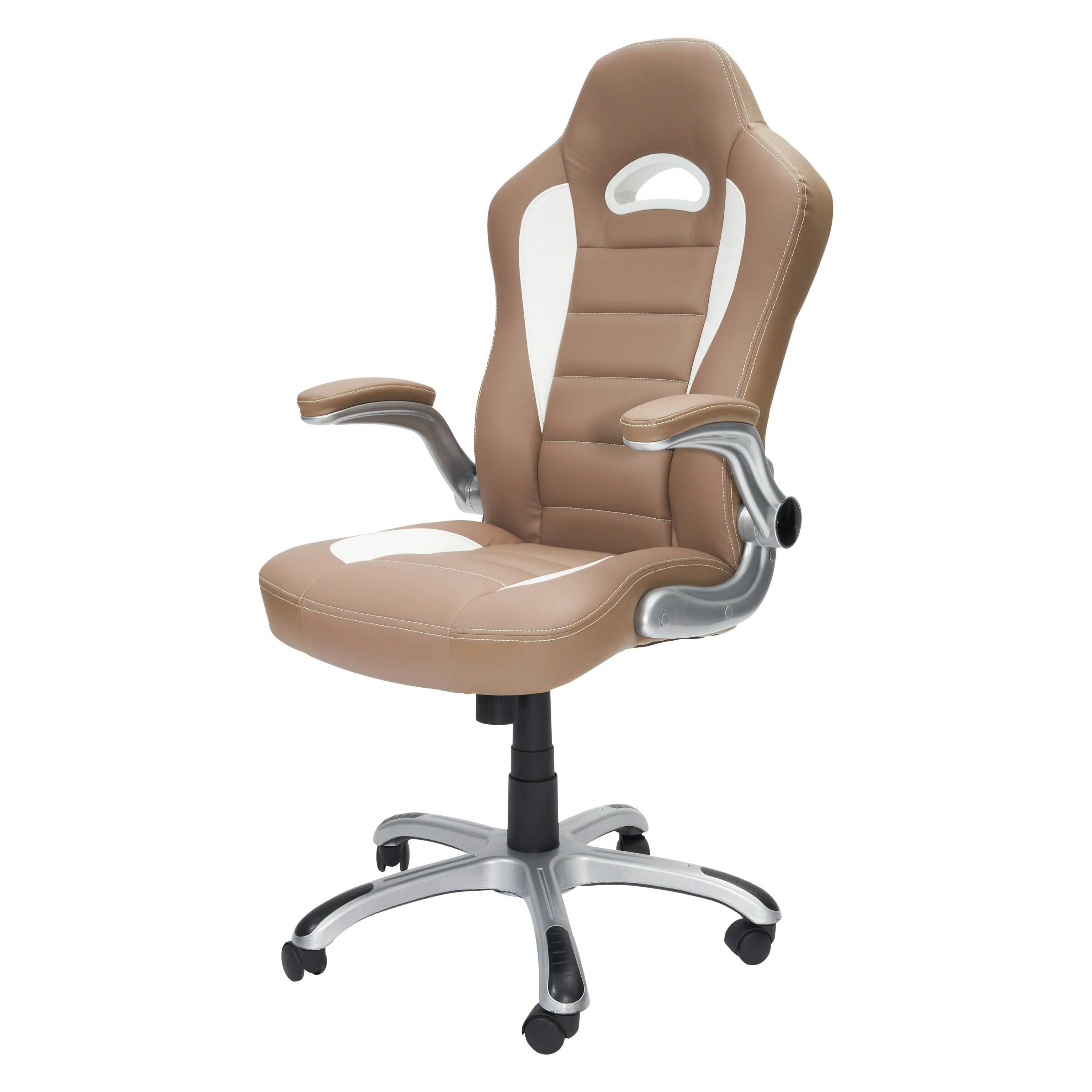 High Back Executive Sport Race Office Chair With Flip-up Arms Everything Else - DailySale