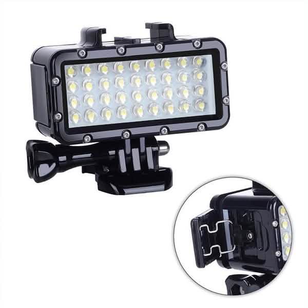 High Power Dimmable Waterproof LED Video Light Cameras & Drones - DailySale