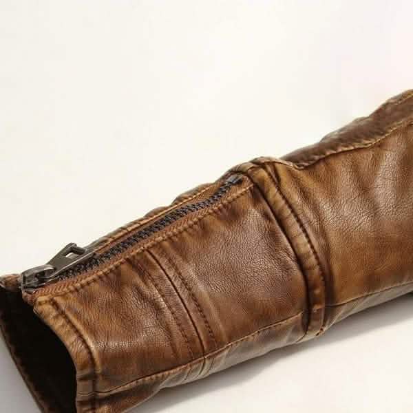 High Quality Fashion Leather Jacket Men's Clothing - DailySale