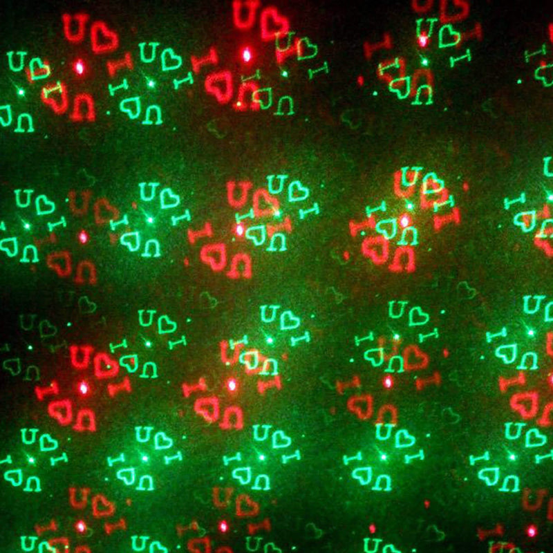 Holiday Light Projectors with Red and Green 12 Patterns Lighting & Decor - DailySale